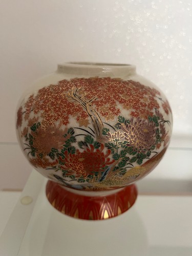 Vintage japanese satsuma - japanese, vase