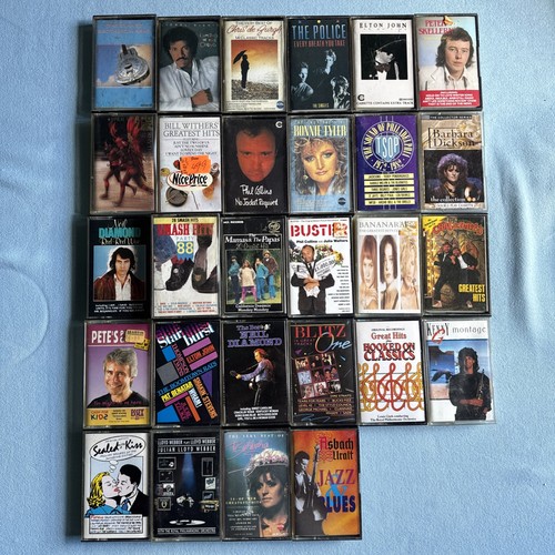 Job lot vintage cassette - lot,