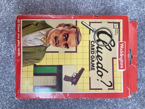 Waddington cluedo card - waddington’s,