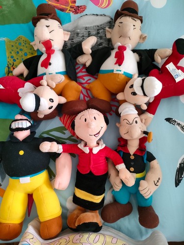 Popeye stuffed figures size - stuffed, figures.7