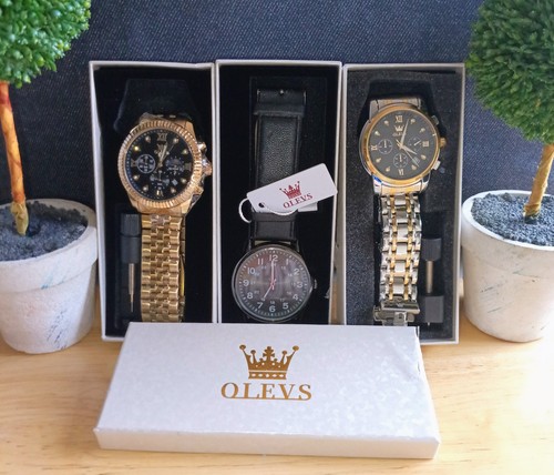 Olevs men watch lot 3 - men’s,