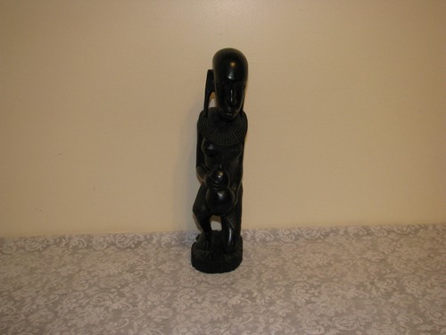 Vintage african statue hand - african,