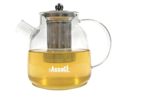 Heat resistance glass teapot - heat,