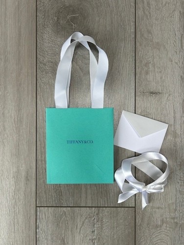 Tiffany logo blue gift bag - tiffany,