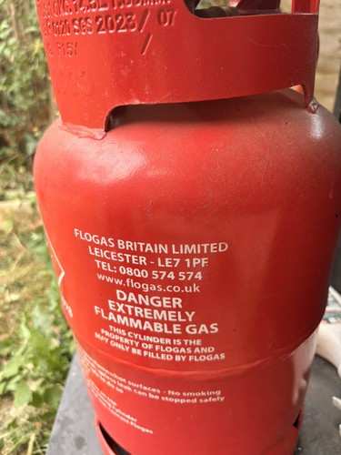 Gas cylinder bottle - gas, propane