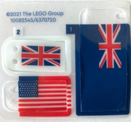 Lego flag union - jack, 6370720