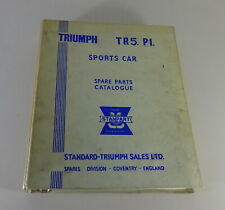Parts Catalogue Triumph TR 5
