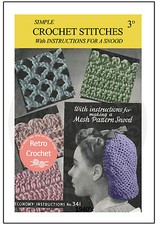 1940s Snood Crochet Pattern