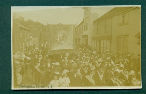 Hedingham parade 1911 with - hedingham,