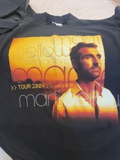 Marti pellow tour 2004 merchandise t shirts S size fruit of the loom