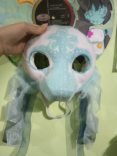 Jellyfish therian mask canine - therian,
