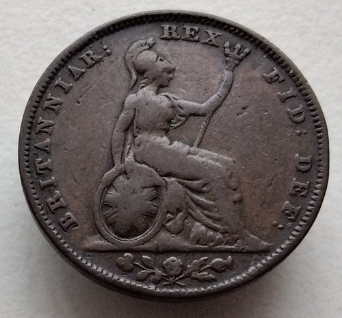 1826 farthing george - 1826, iv