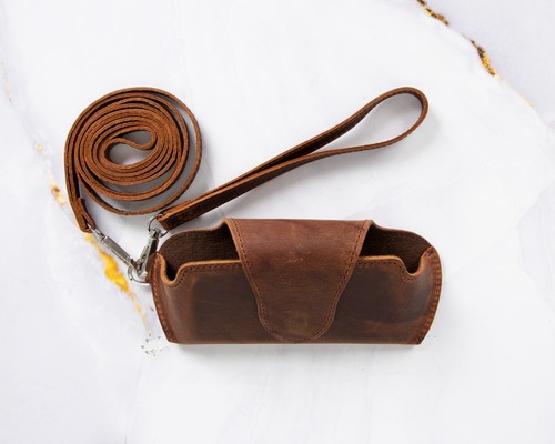Handcrafted leather sunglasses - handcrafted,