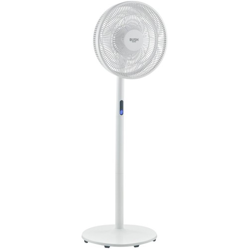 Bush white pedestal fan with - fan,