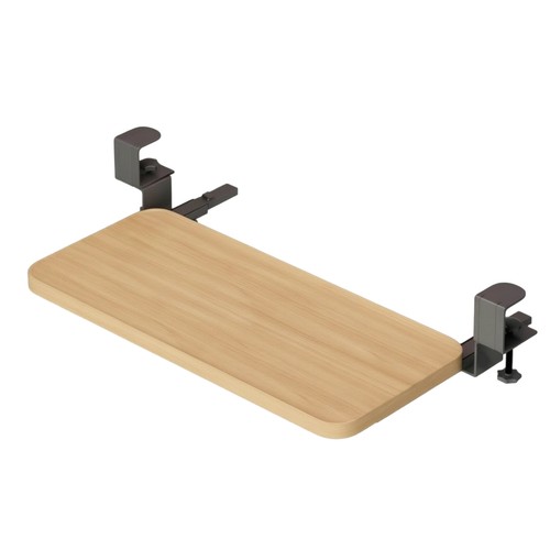 Under desk keyboard tray - under,