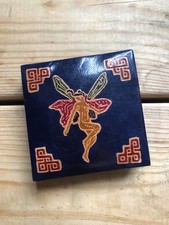 Mini Purse Leather Coin Square Wallet Pouch Small Change Bag | Fairy