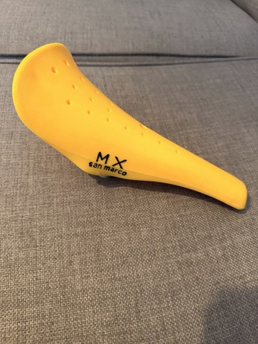 San marco bmx seat yellow - san,