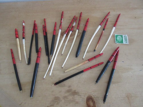 21x vintage fishing floats - floats, lot
