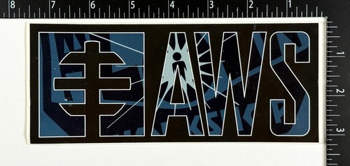 Alien workshop ray logo - logo, blue