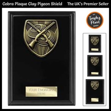 Clay pigeon shield wooden - clay,