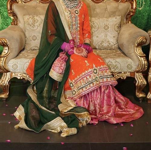 Asian mehndi sharara with - mehndi, sharara-