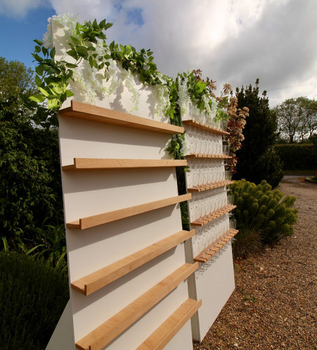 Event wall display shelves - event,