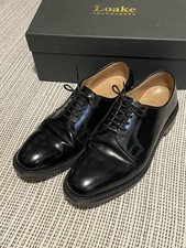 Loake 771b black - leather, derby