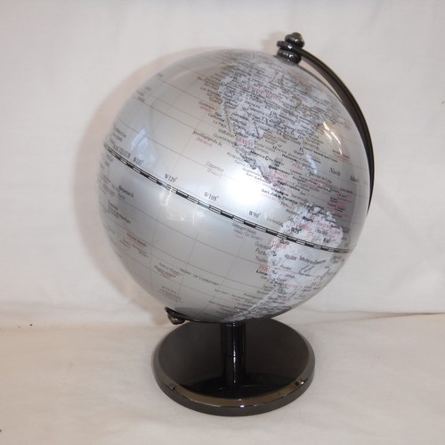 Globe desk top silver - globe,