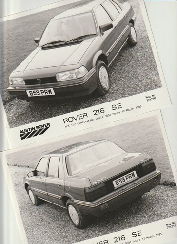 Six 1985 rover 216 - 1985, &