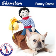 Dog Cowboy Saddle Costume for