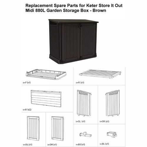 Replacement spare parts for - replacement,