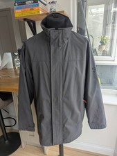 MUSTO Performance Yachting Waterproof Grey Zip Up Jacket Size M