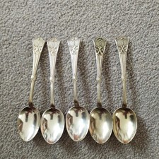 5 Tennis silver plated epns
