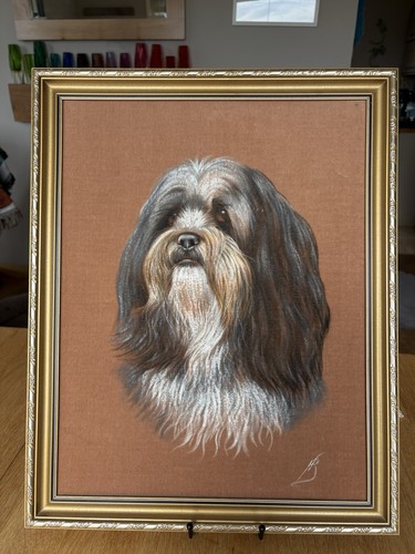 Original oil pastel - original, of