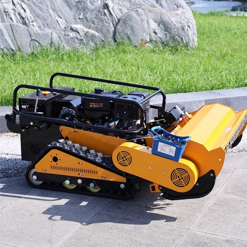 Flail mower tracked lawnmower - mower,
