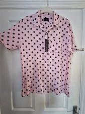 #ladies Size L/12 Pink _black