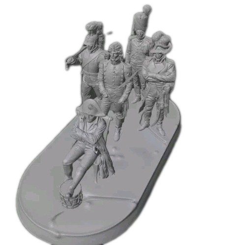 54mm unpainted napoleon at - 54mm,