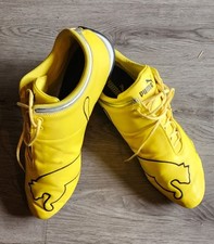 Puma Ferrari Scuderia Yellow Driving Shoes (fit 11/12 US) - RARE