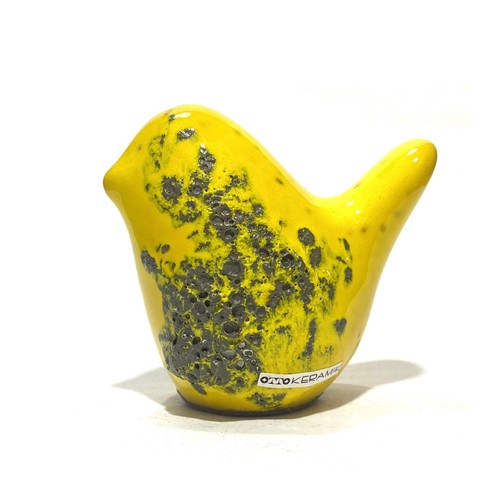 Otto keramik bird yellow - bird,