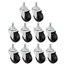 10Pcs 1.5" Swivel Threaded