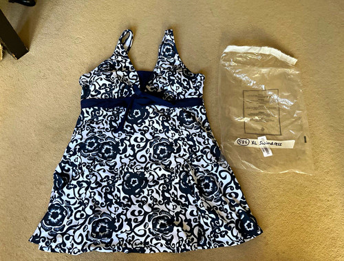 Women piece swimdress - 1,