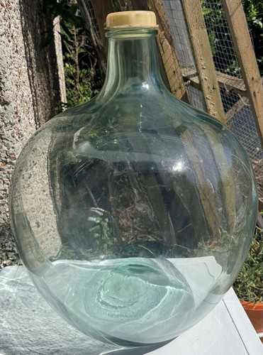 Huge vintage glass