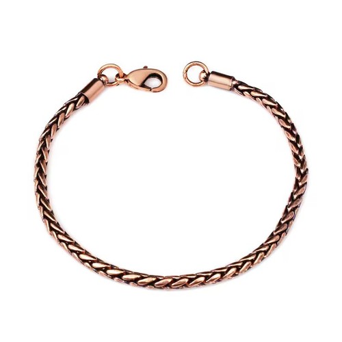 Pure copper wheat design - wheat, chain