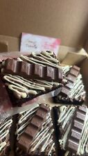 Thick Kinder Chocolate Chunk Brownies Gift Box Homemade