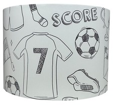 Kids Football Lampshade for Ceiling & Table Lamps - Boys Girls Light Shade