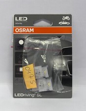 SALE OSRAM LED W21/5W 12V 7716CW-02B Cool White Indicator Bulbs W3x16q Twin