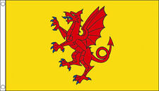 SOMERSET FLAG 5' x 3' Red Dagon of Wessex English County England Counties