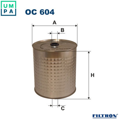 Oil filter 604 - filter,