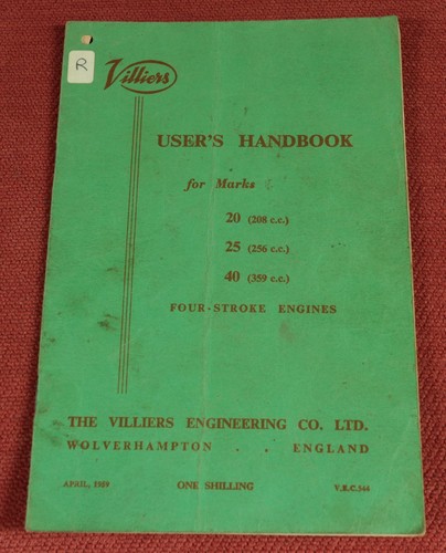 Villiers users handbook for - villiers,