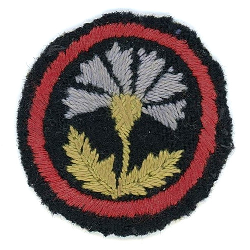 Early rare felt girl - felt,